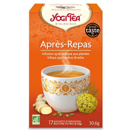 Infusion cardamome, fenouil & gingembre BIO AprèsRepas