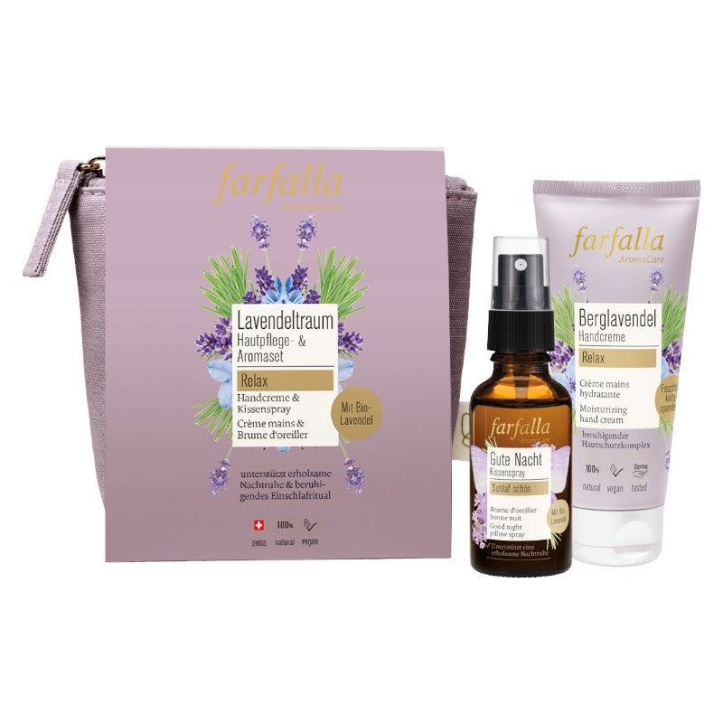 Farfalla - Kit aroma et soin de peau Rêve de lavande