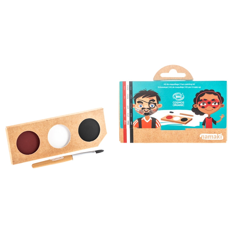 Kit de maquillage BIO 3 couleurs Pirate & Coccinelle