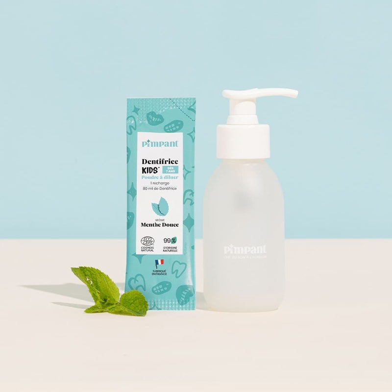 Kit découverte dentifrice enfants menthe douce