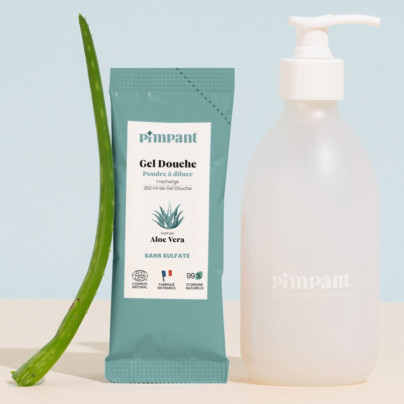 Kit découverte gel douche aloe vera