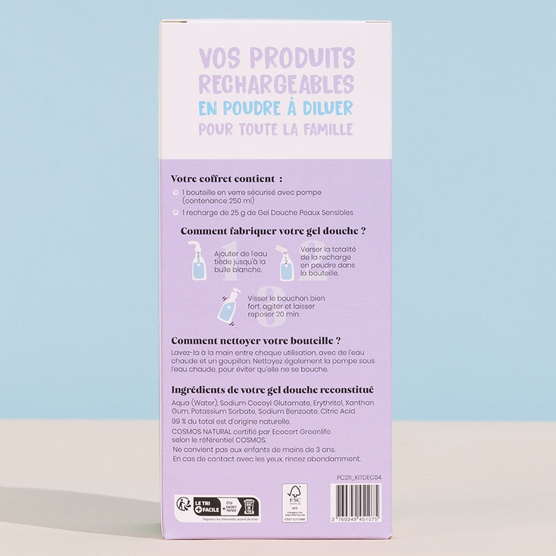 Entdeckungsset Duschgel ohne Parfum
