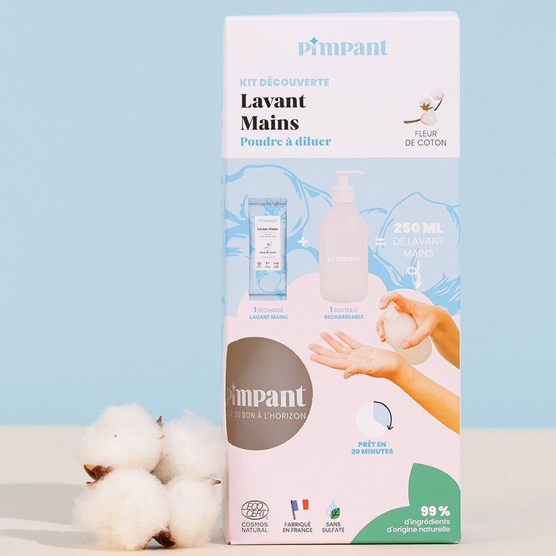 Entdeckungsset Handseife Baumwollblüte