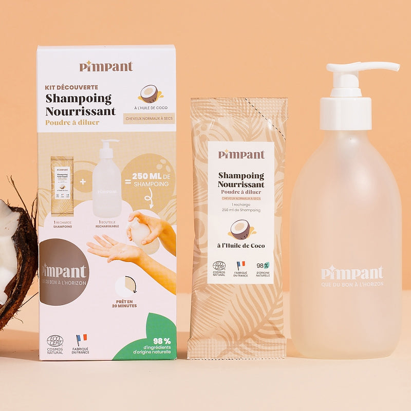 Entdeckungsset nährendes Shampoo Kokos