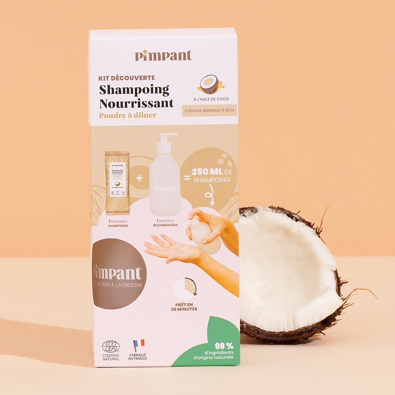 Entdeckungsset nährendes Shampoo Kokos