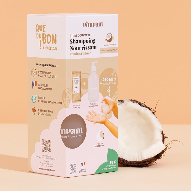 Kit découverte shampooing nourrissant coco