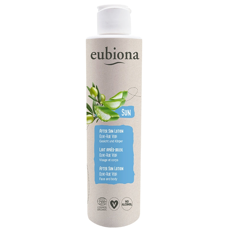 Eubiona - Lait après-soleil BIO olive & aloe vera 200ml