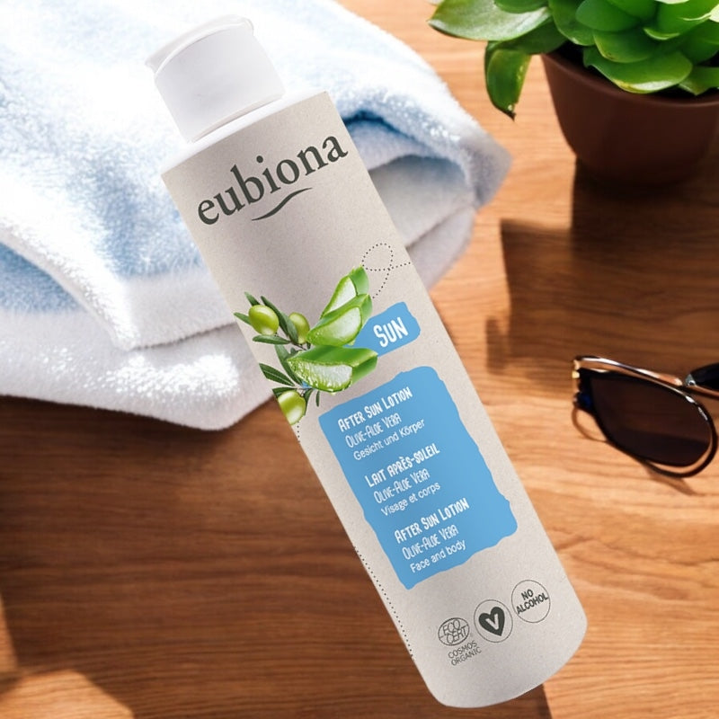 Eubiona - Lait après-soleil BIO olive & aloe vera 200ml
