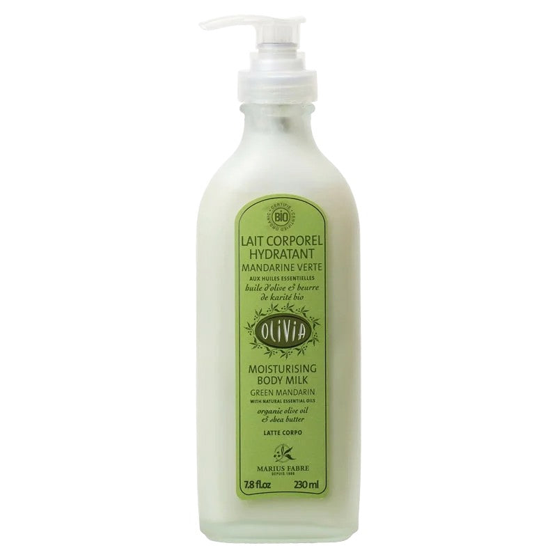 Lait corporel hydratant BIO olive & mandarine verte