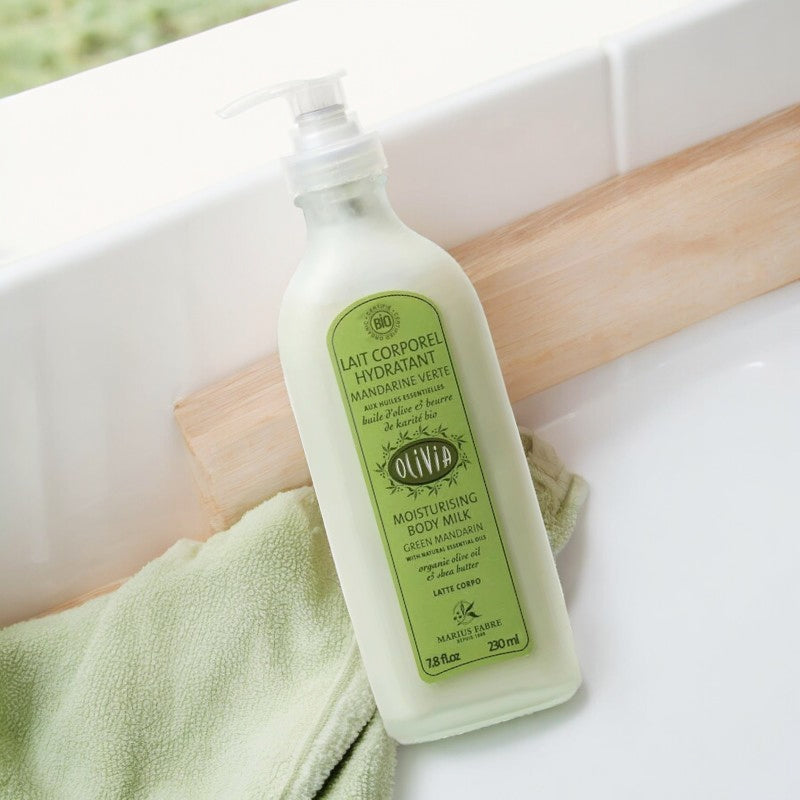 Feuchtigkeitslotion Olive & grüne Mandarine BIO