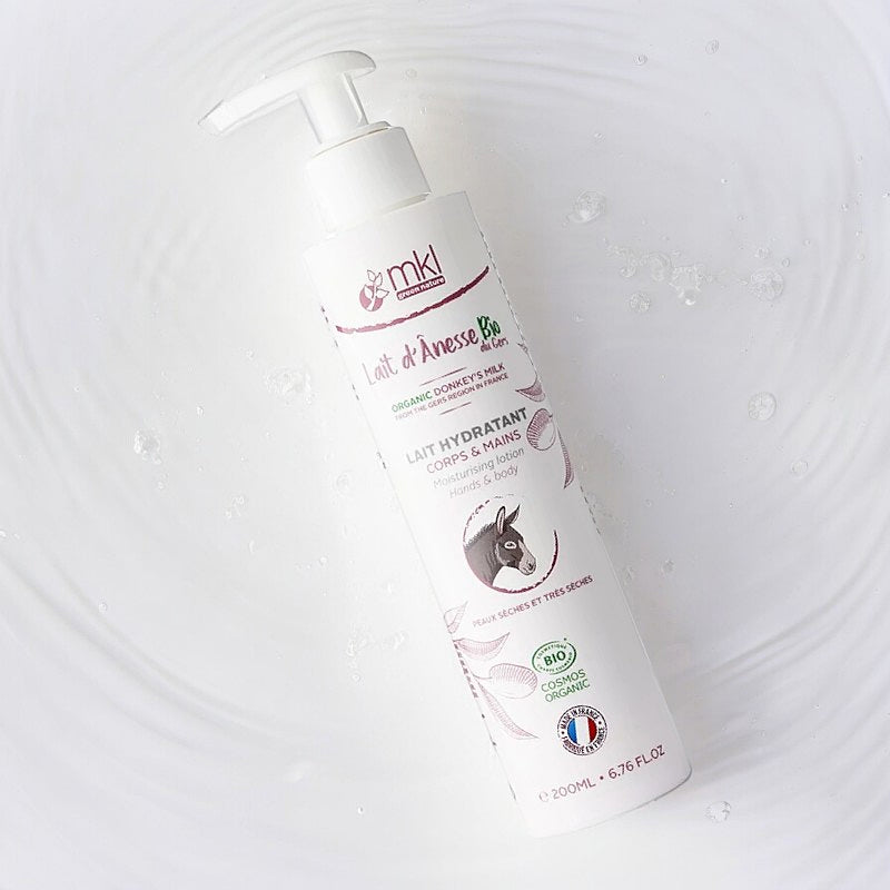 Lait corps hydratant BIO lait d'ânesse
