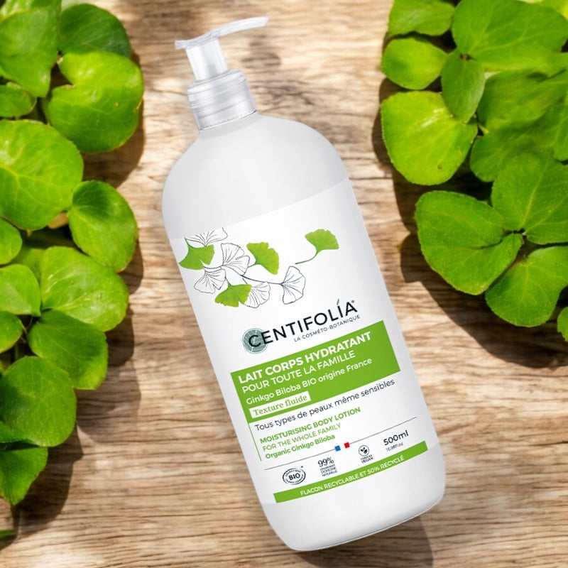 Centifolia - Familien-Feuchtigkeitslotion Ginkgo Biloba BIO 400ml