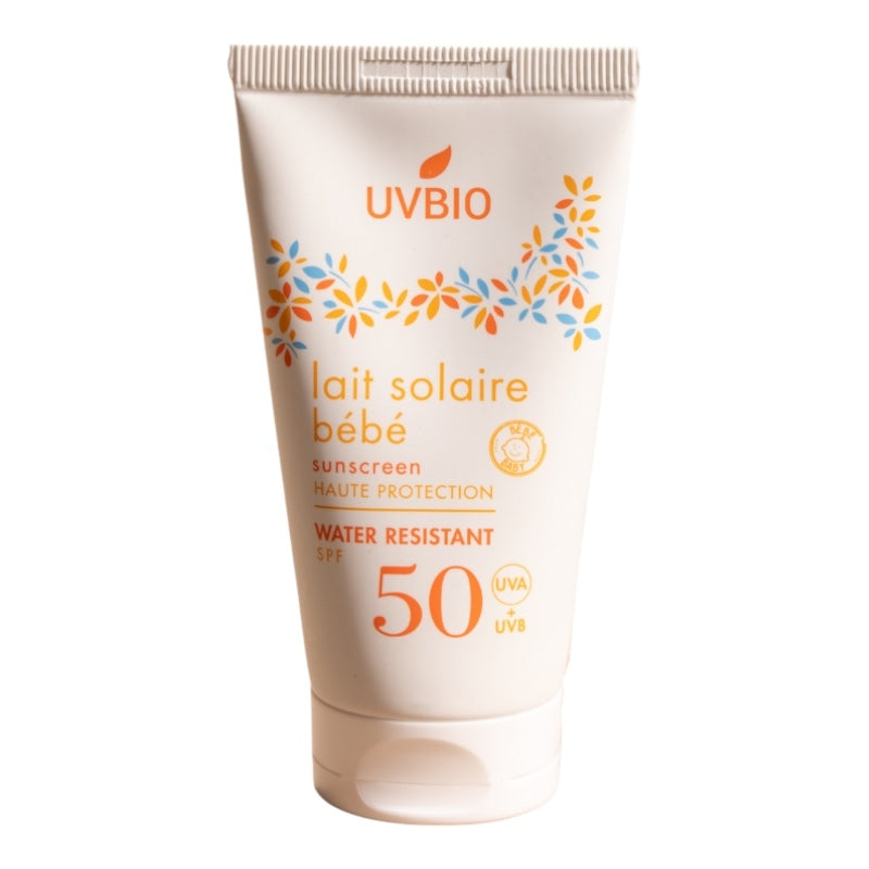 Lait solaire bébé BIO IP 50