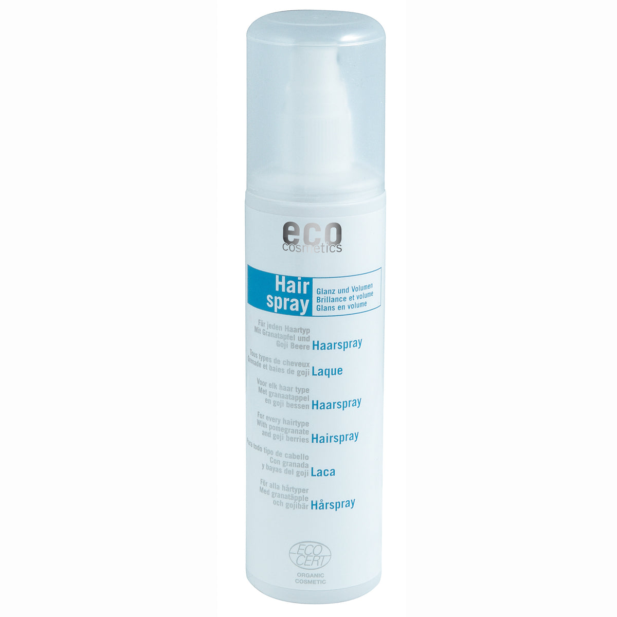 Eco Cosmetics - Laque brillance & volume BIO grenade & goji 150ml