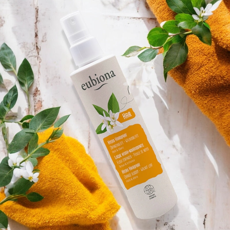 Eubiona - Laque hydra-nourrissante BIO fleur d'oranger - 200ml