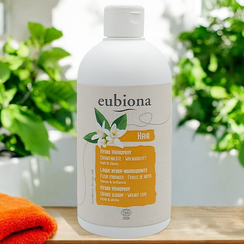 Eubiona - Laque hydra-nourrissante BIO fleur d'oranger 500ml