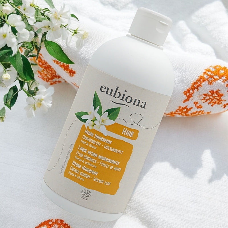 Eubiona - Laque hydra-nourrissante BIO fleur d'oranger 500ml