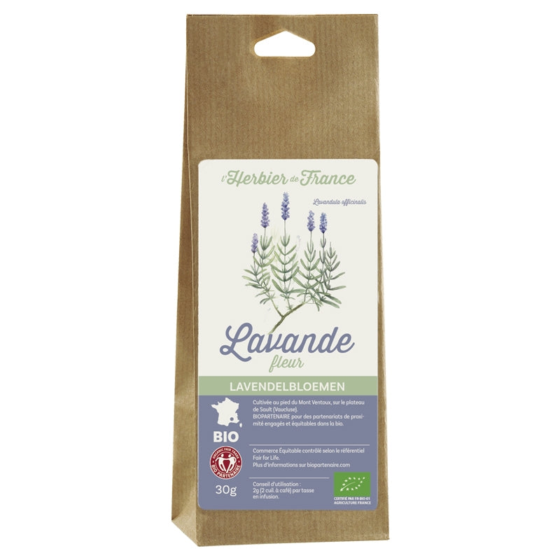 L'Herbier de France - Lavande BIO 30g