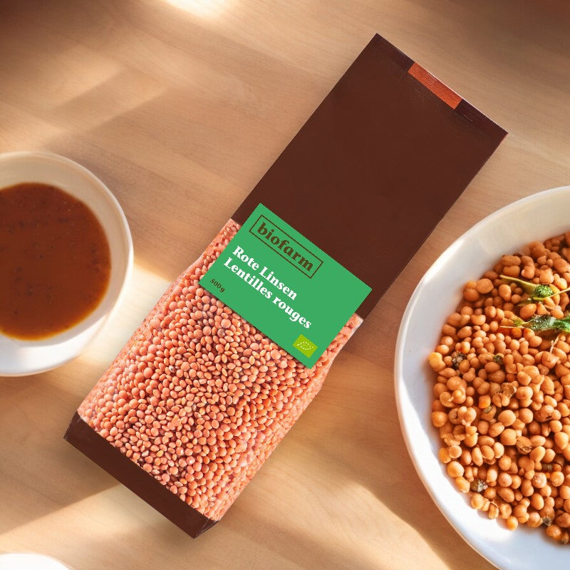 Biofarm - Lentilles rouges BIO 500g