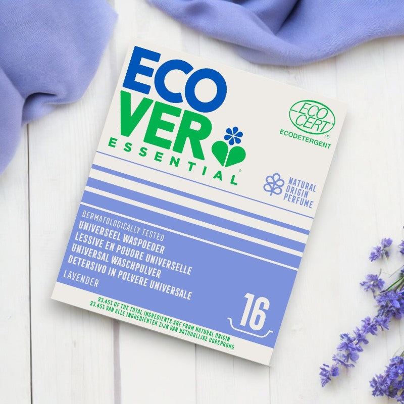Ecover - Umweltfreundliches Lavendel Universal-Waschpulver 1,2kg