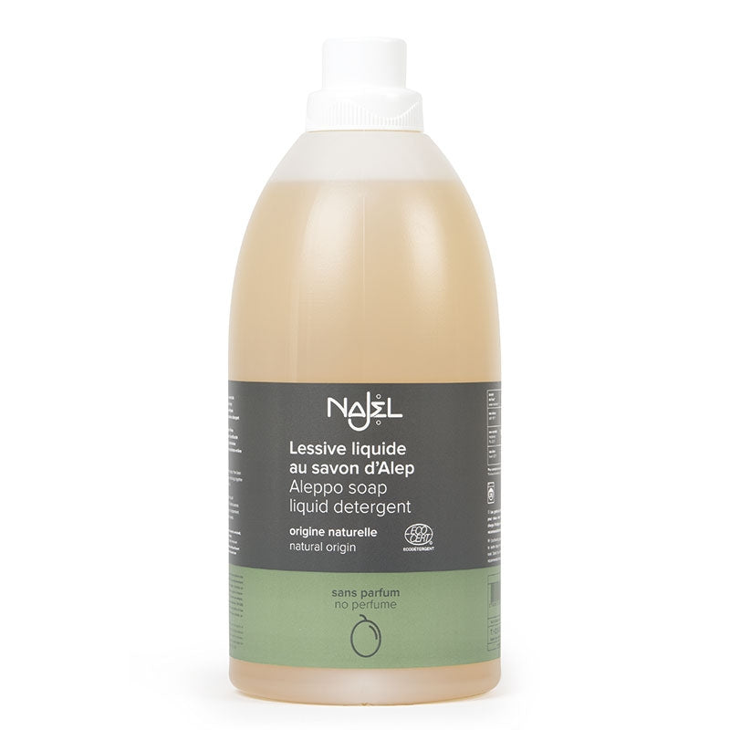 Lessive liquide au savon d'Alep sans parfum 2l - Najel