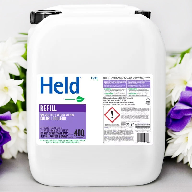 Held - Lessive couleur fleur de pommier & freesia 20l