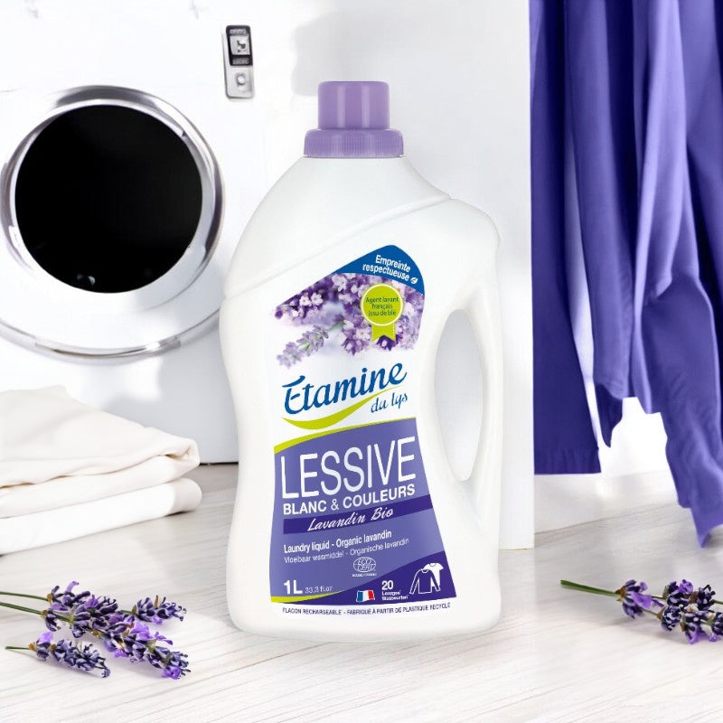 Etamine du Lys - Lessive liquide écologique lavandin 1l