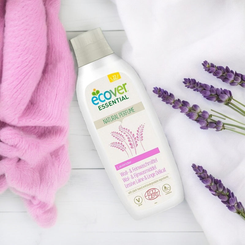 Ecover - Lessive laine & linge délicat lavande 1l