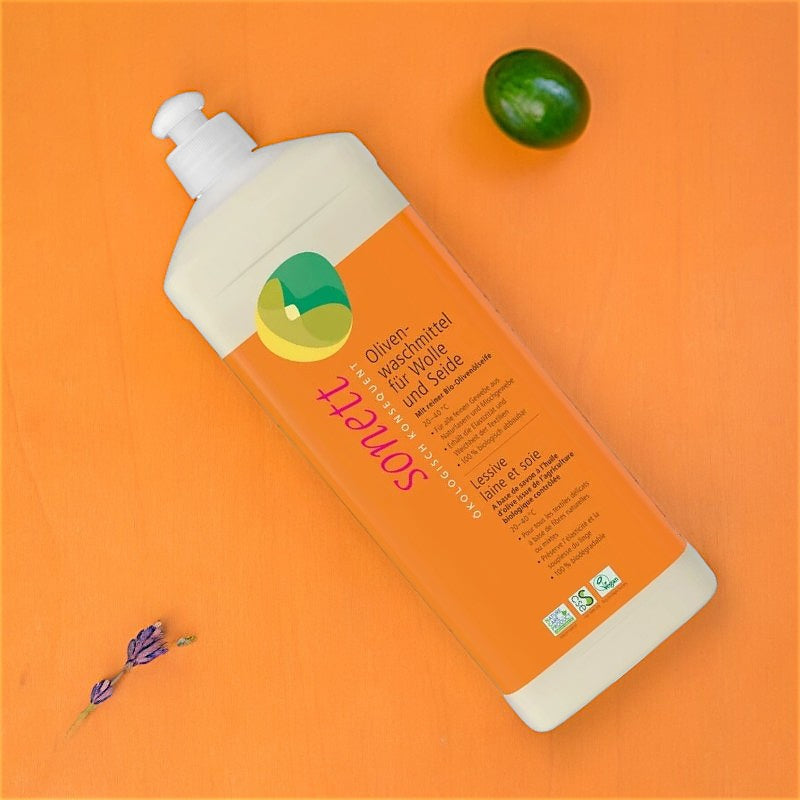 Lessive laine & soie olive & lavande ECO 1l - Sonett