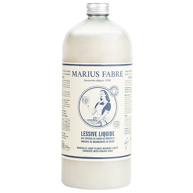 Lessive savon de Marseille & bicarbonate 1l - Marius Fabre