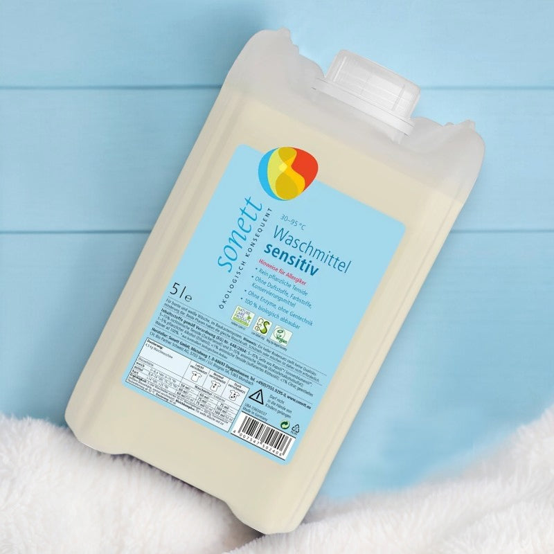 Flüssigwaschmittel Sensitiv ohne Duftstoffe ECO - 5 l