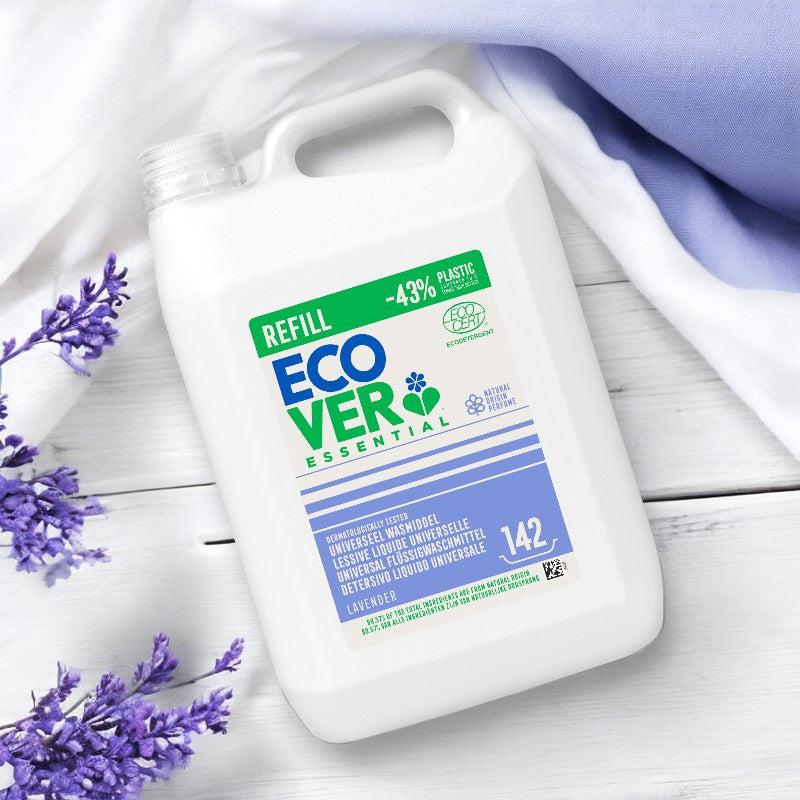 Ecover - Umweltfreundliches Lavendel Universal-Flüssigwaschmittel - 5L 5l