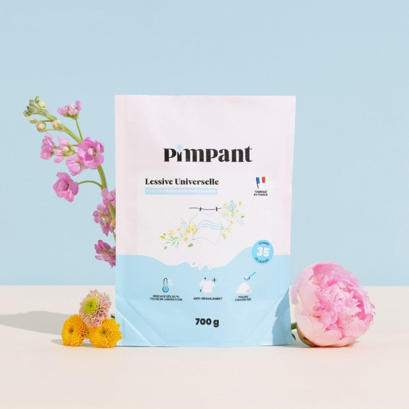 Lessive poudre universelle fraîcheur printanière 700g - Pimpant