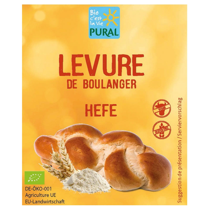 Levure de boulanger sèche bio 9 g