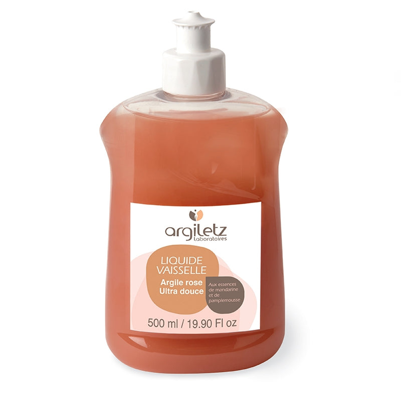 Argiletz - Geschirrspülmittel rosa Tonerde, Mandarine & Grapefruit 500ml