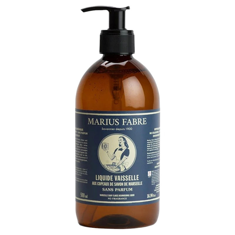 Liquide vaisselle aux copeaux de savon de Marseille