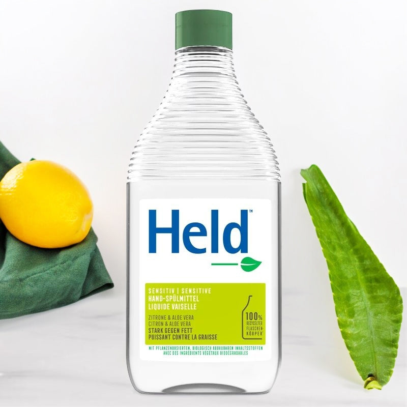 Held - Liquide vaisselle écologique citron & aloe vera 450ml