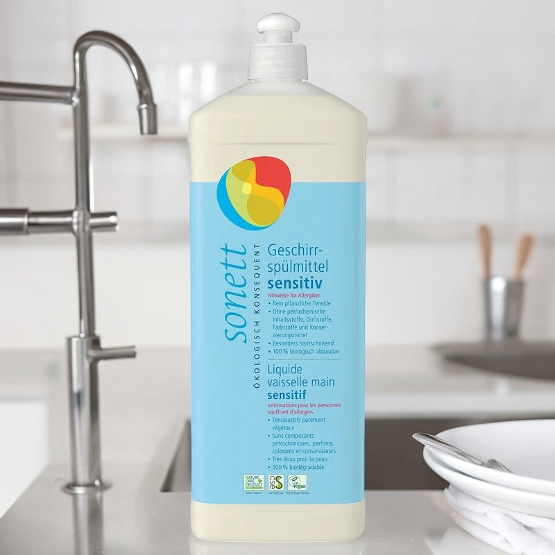 Liquide vaisselle sensitif sans parfum ECO - 1l