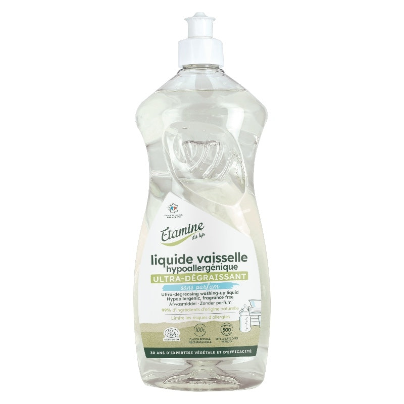 Etamine du Lys - Liquide vaisselle ultradégraissant hypoallergénique 1l