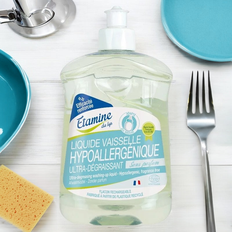 Etamine du Lys - Liquide vaisselle ultradégraissant hypoallergénique 500ml