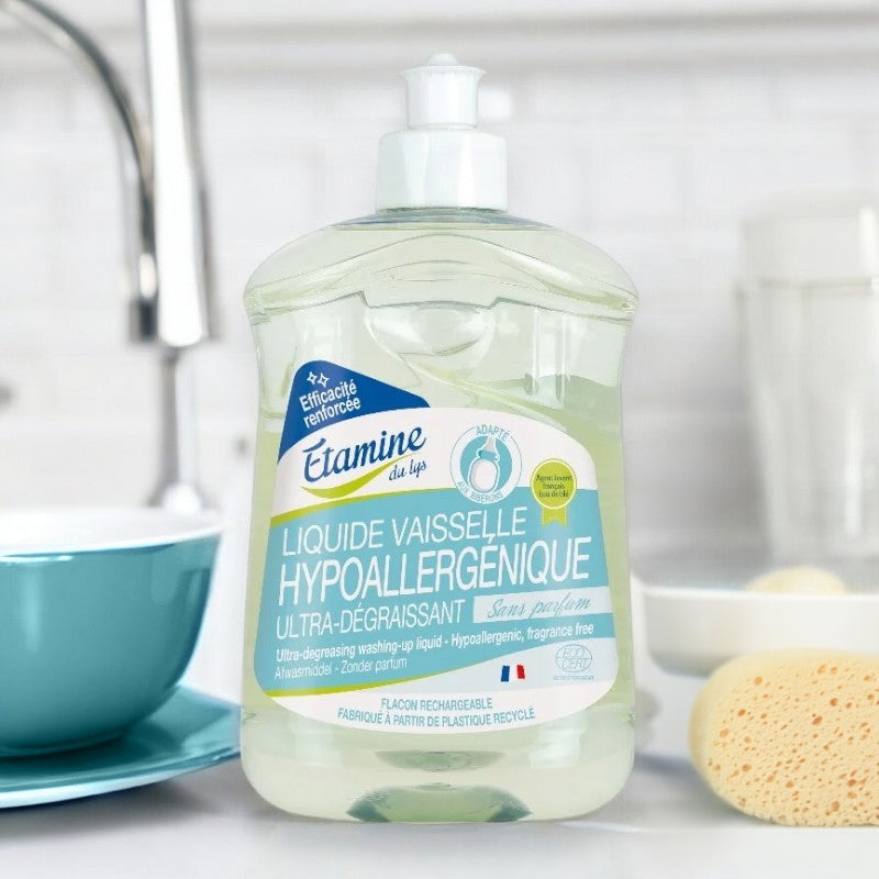Etamine du Lys - Liquide vaisselle ultradégraissant hypoallergénique 500ml