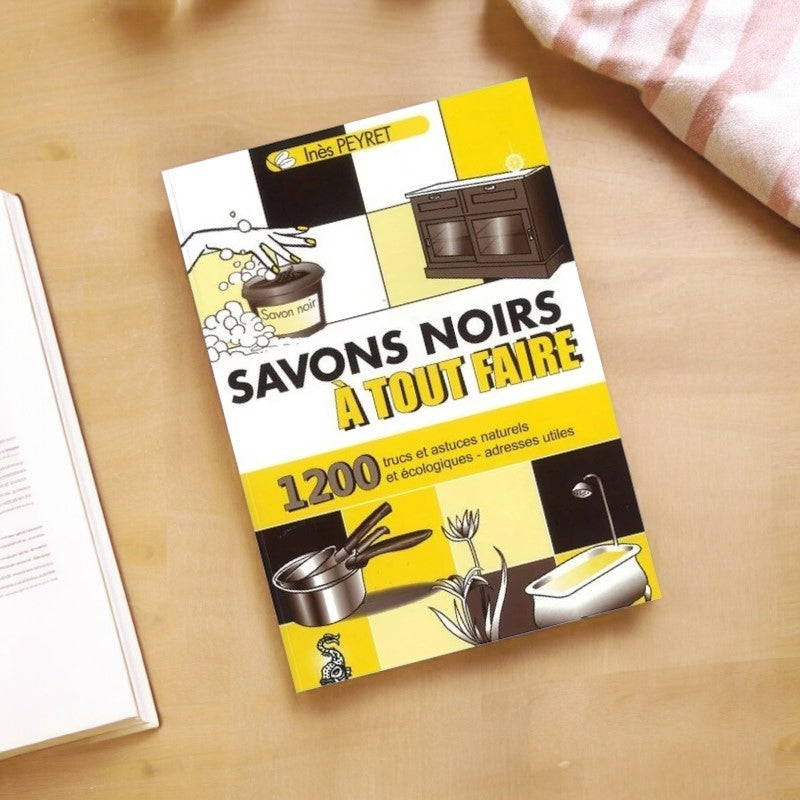 Buch "Schwarze Seifen für alles" - Inès Peyret - Éditions du Dauphin