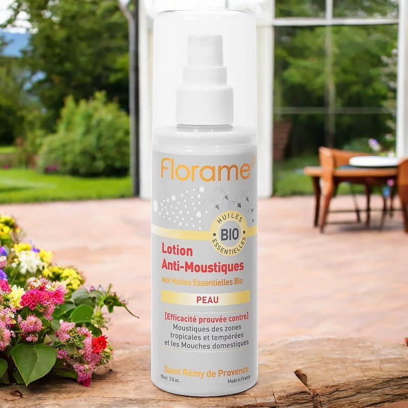 Florame - Lotion anti-moustiques peau naturelle 90ml