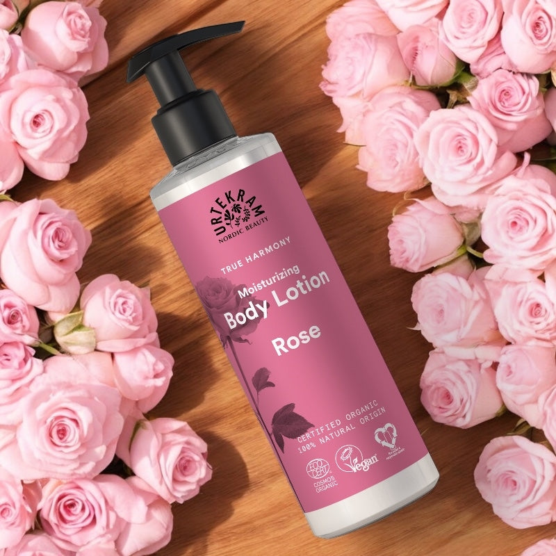 Lotion corporelle bien-être intense BIO - rose