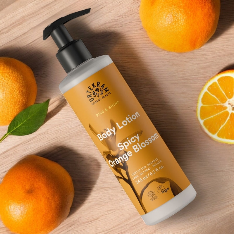 Lotion corporelle nourrissante BIO - orange