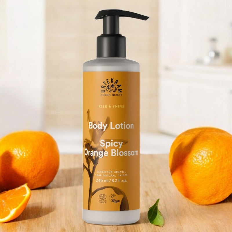Lotion corporelle nourrissante BIO - orange