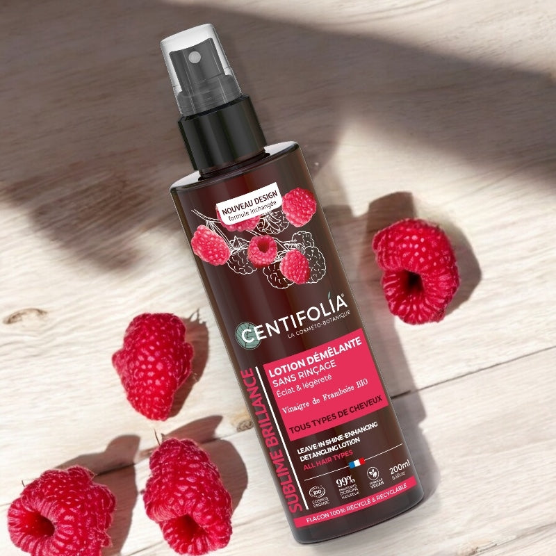 Centifolia - Lotion démêlante sans rinçage BIO vinaigre de framboise 200ml
