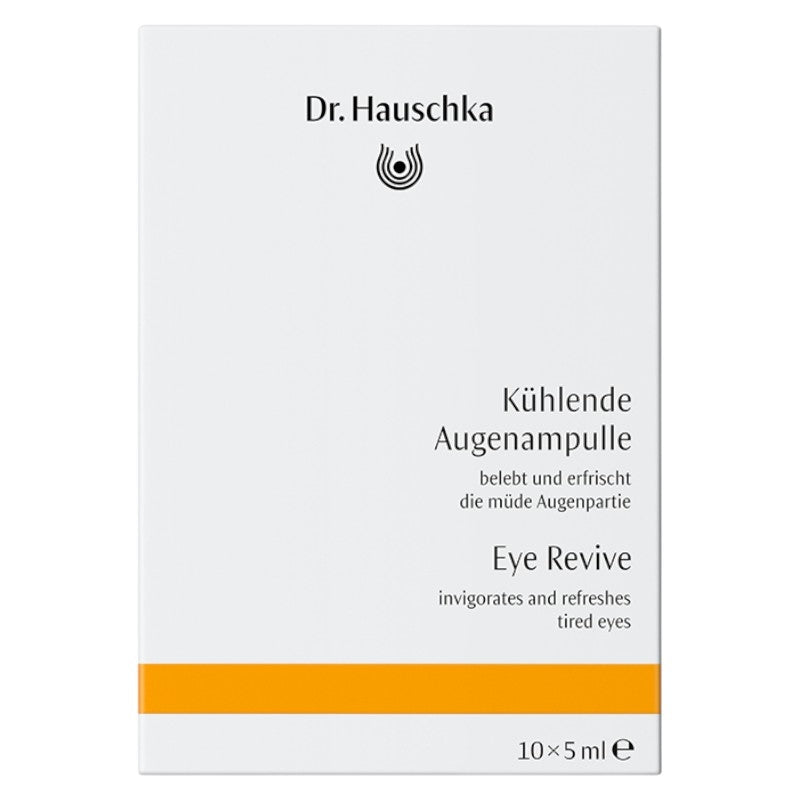 Dr. Hauschka - Lotion fraîcheur yeux BIO camomille & théier noir 10x5ml