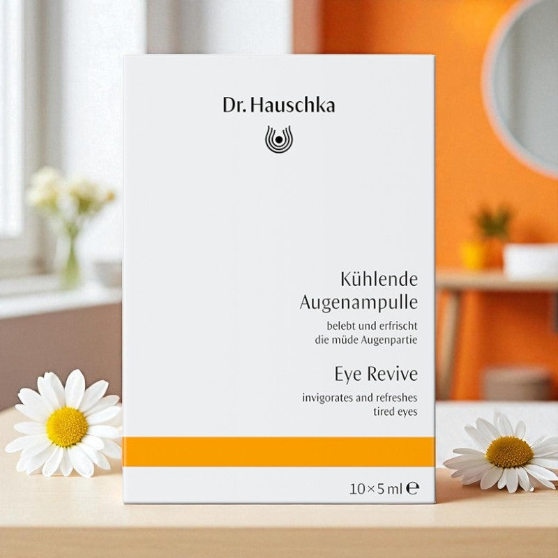 Dr. Hauschka - Lotion fraîcheur yeux BIO camomille & théier noir 10x5ml