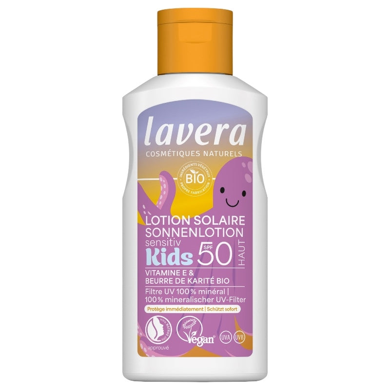 Lavera - Lotion solaire sensitive enfant IP 50 BIO 100ml